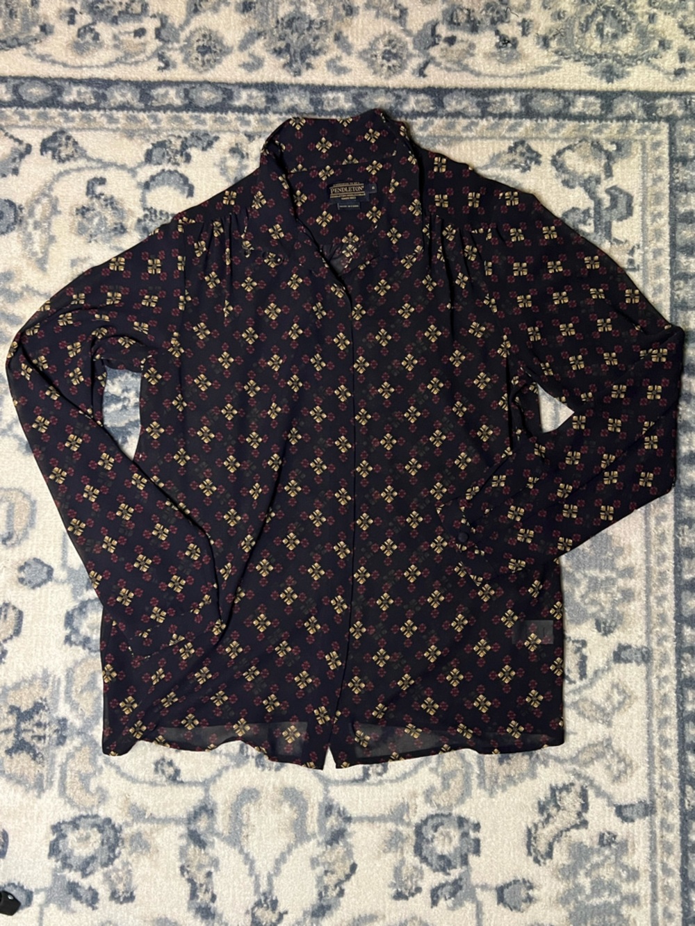 Pendleton‎ Button-Up Blouse